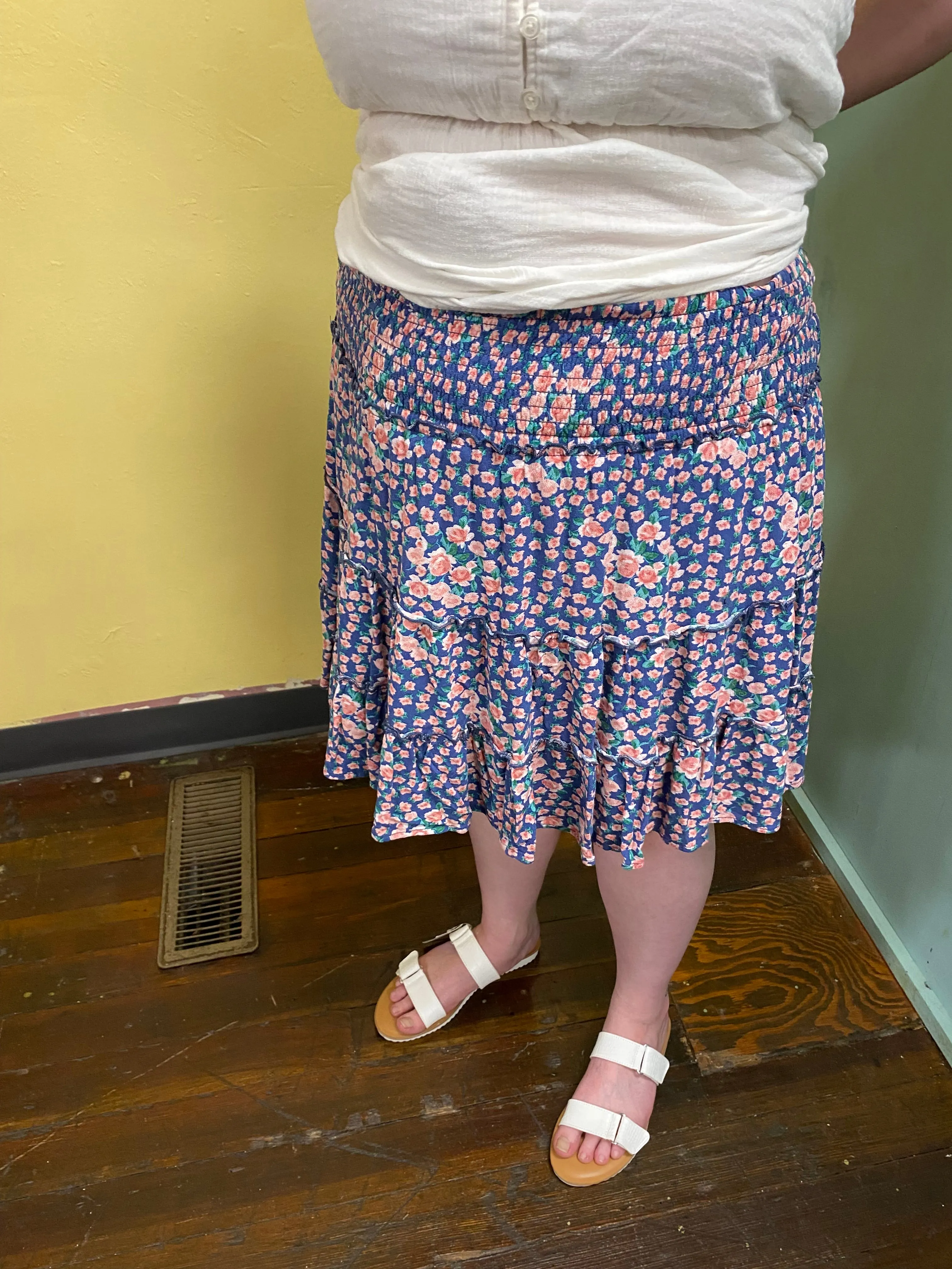 American Eagle floral Skirts, large