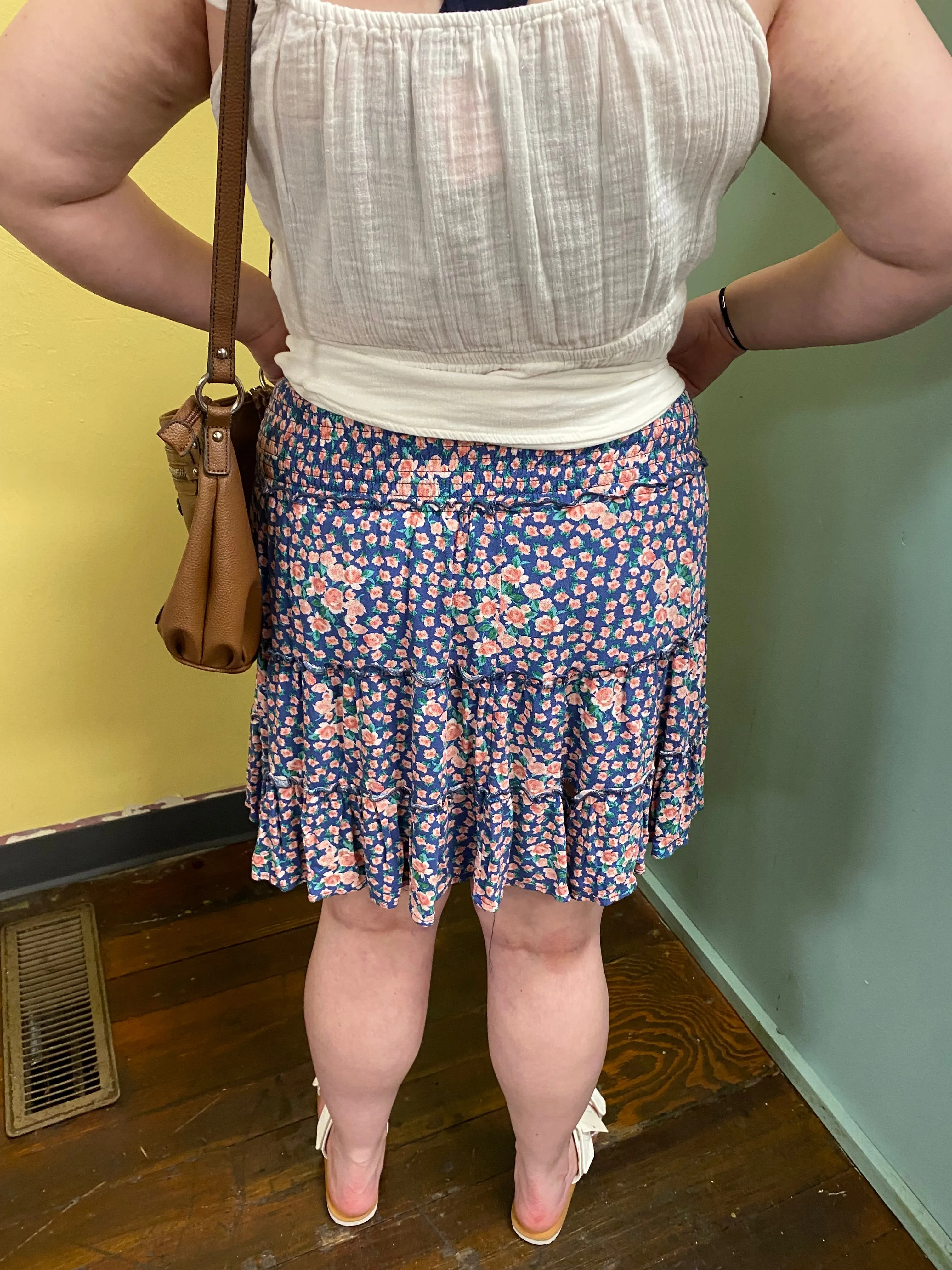 American Eagle floral Skirts, large
