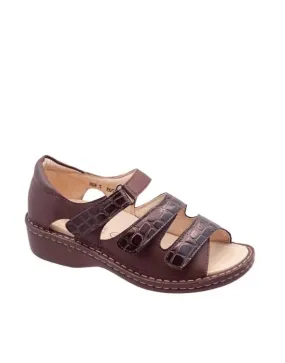 Andrea Velcro 3-strap Sandal