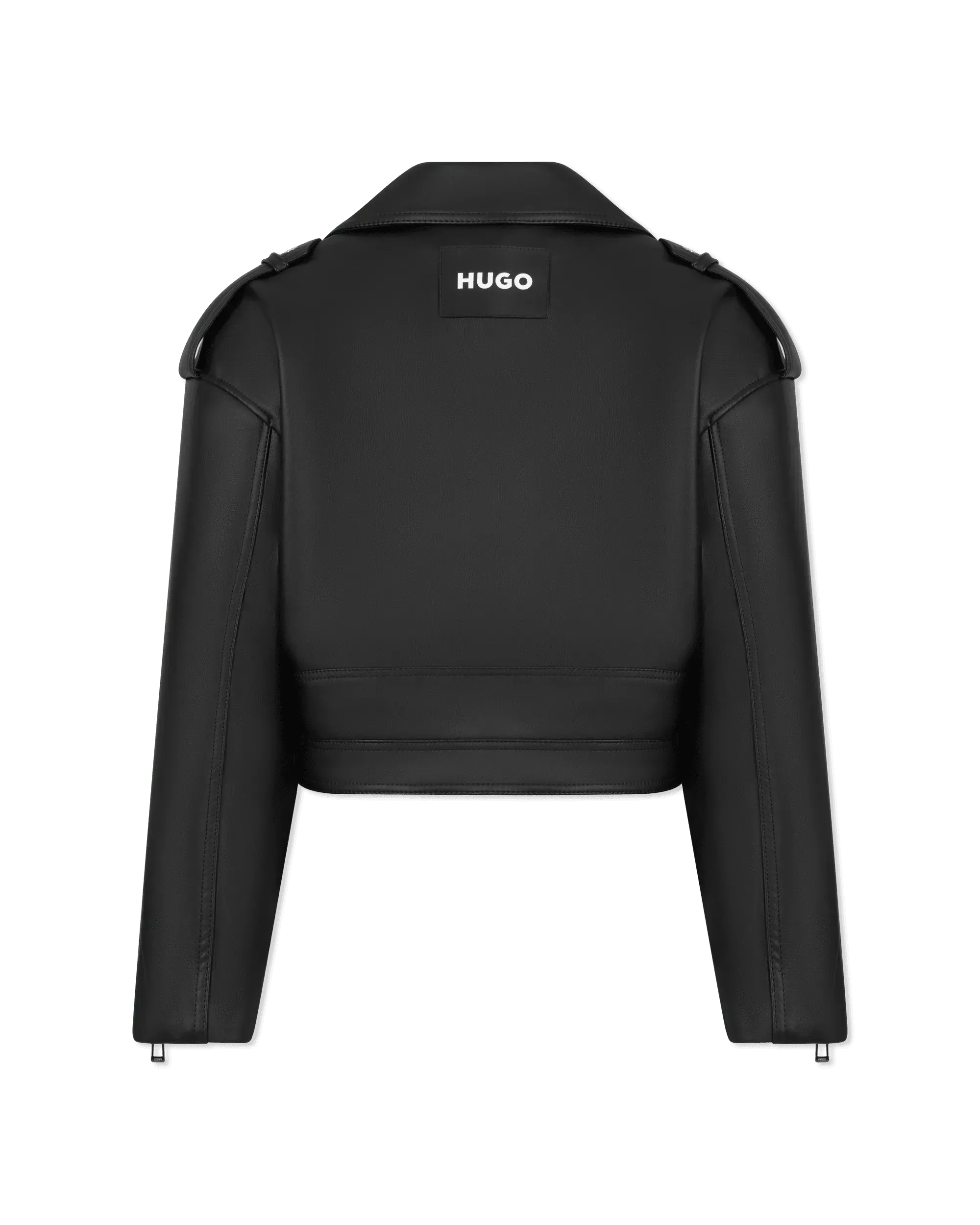 Arida Faux Leather Biker Jacket