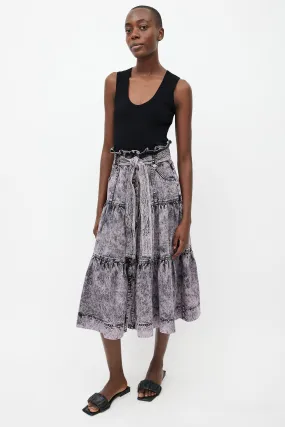 Belted Skirt