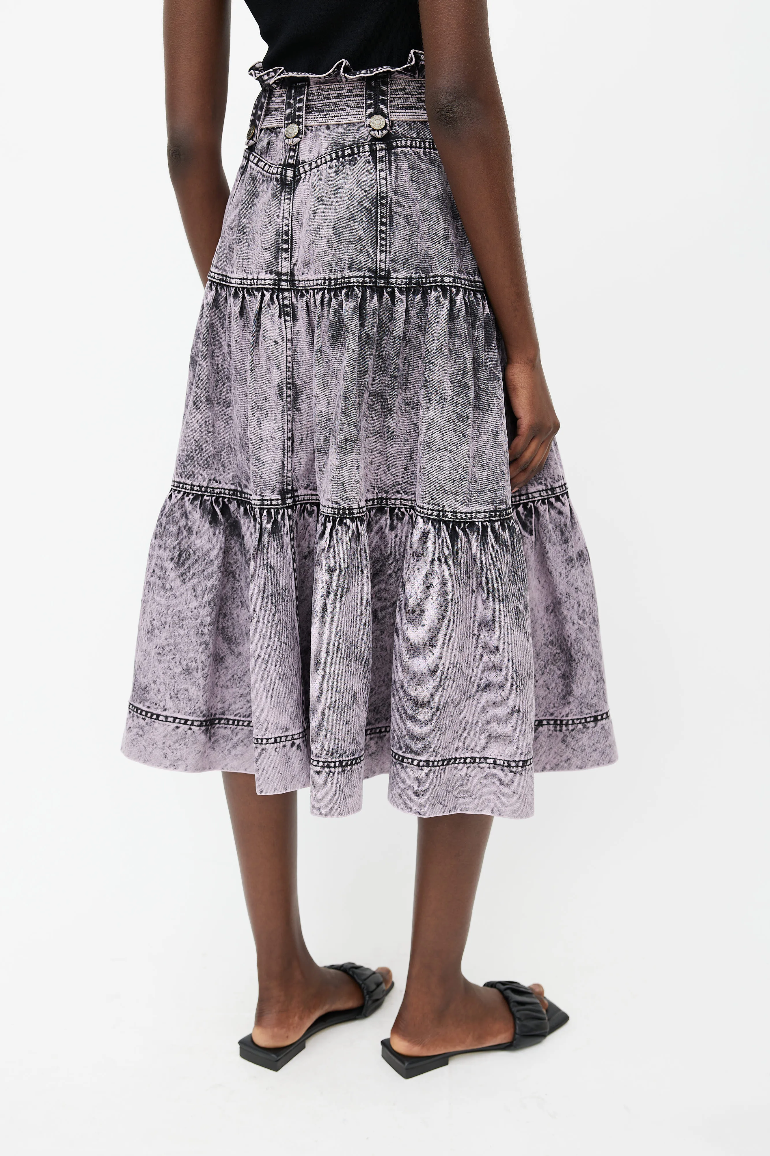 Belted Skirt