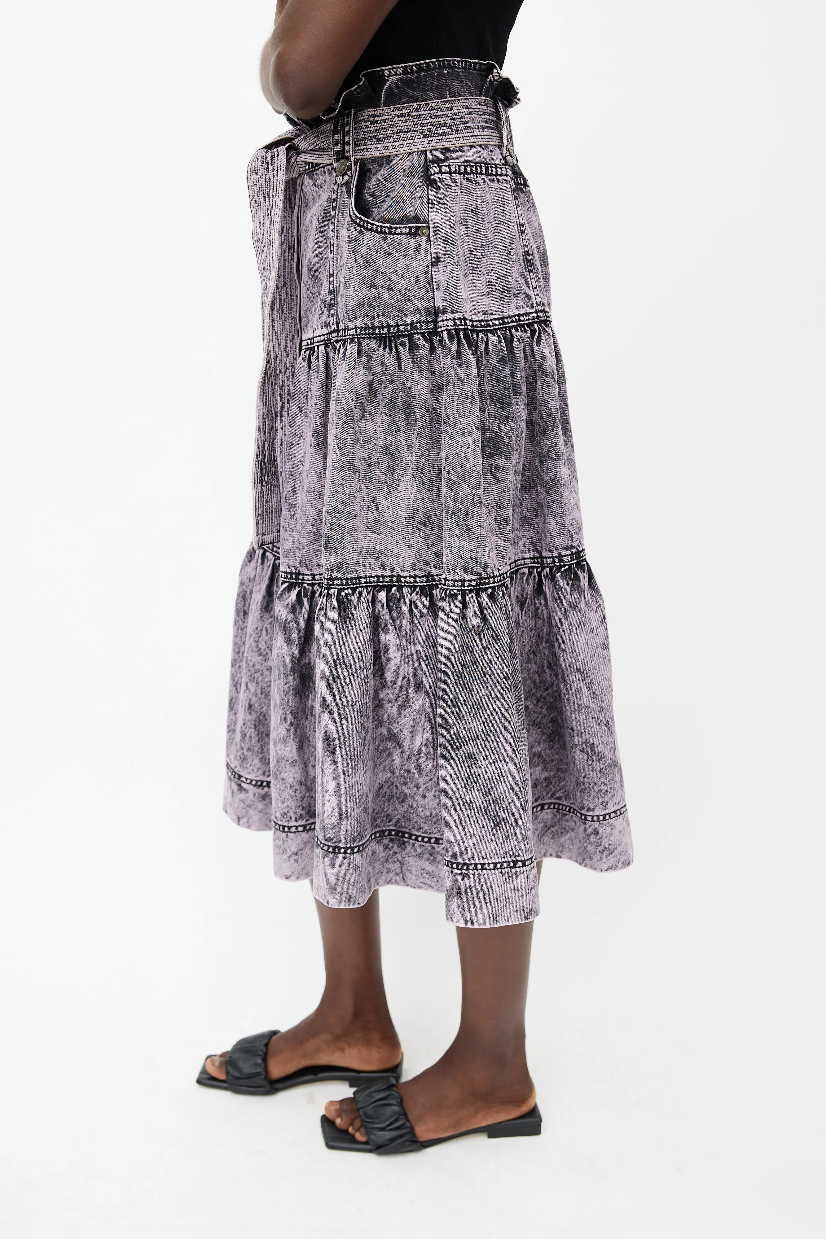 Belted Skirt