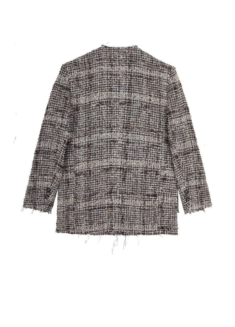 Coat / JNBY Wool-blend Jacquard Jacket