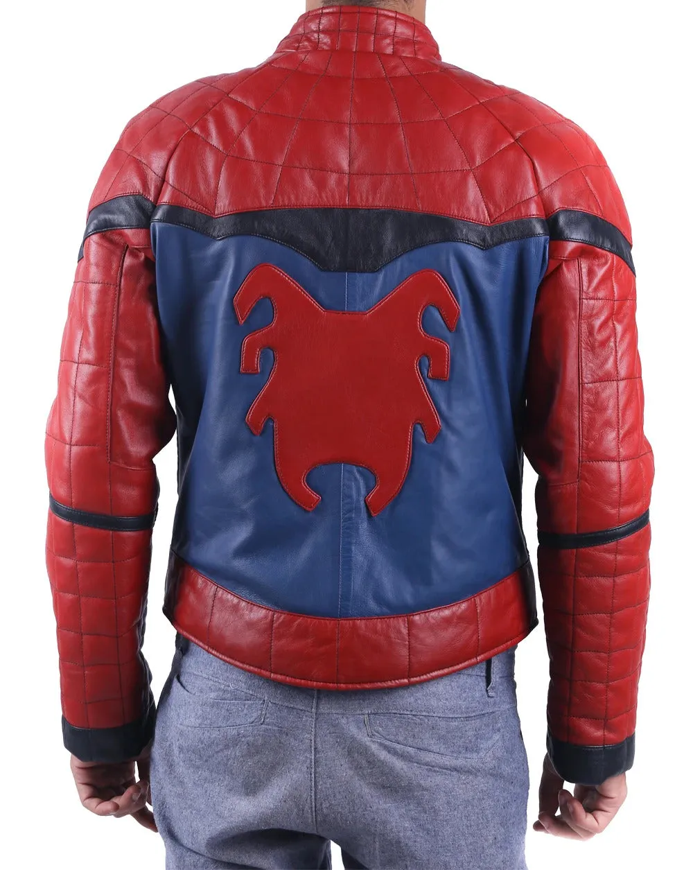 Custom Design Spider-Man Genuine Leather Jackets