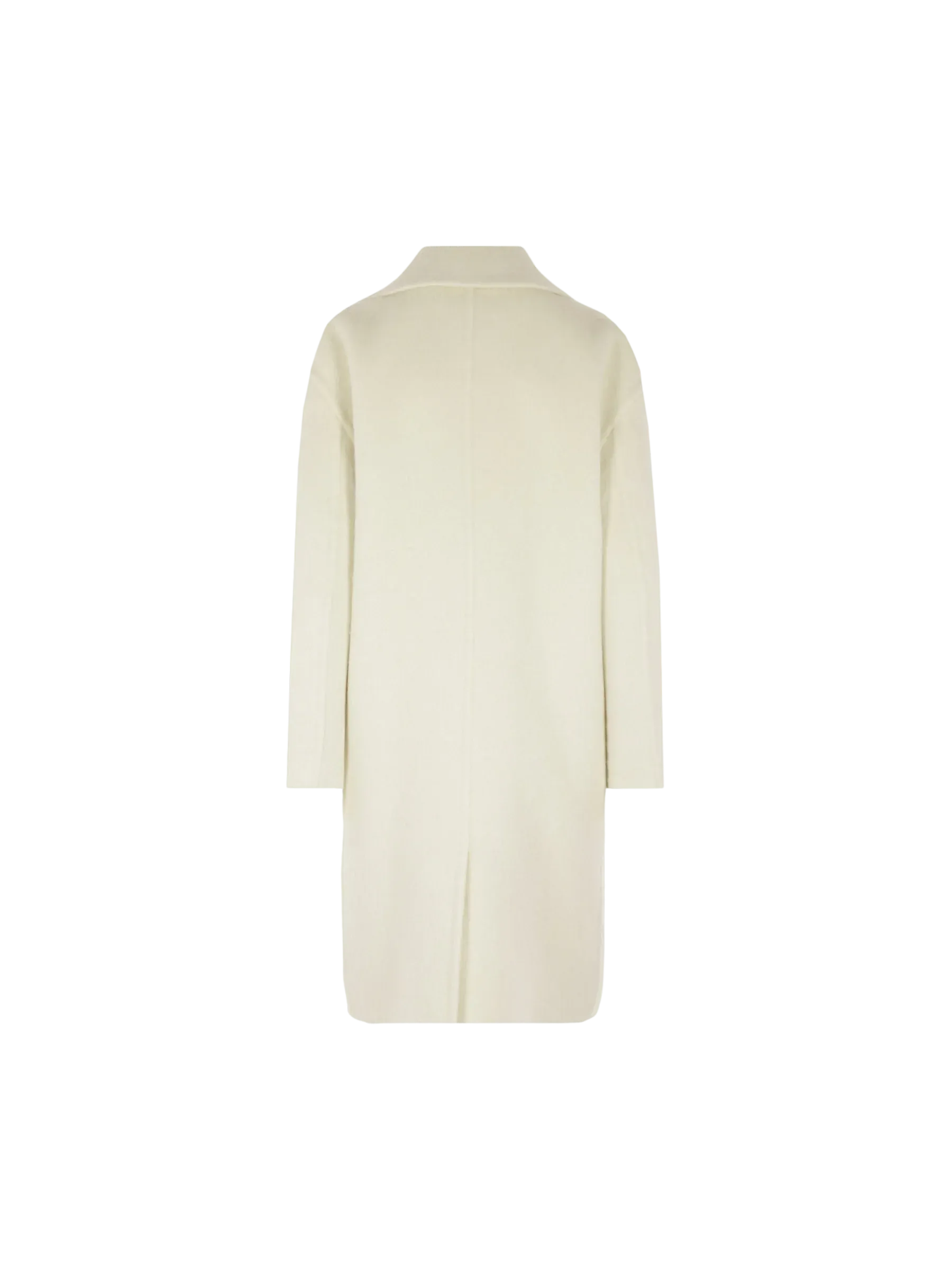 Double-Breasted Mohair Alpaca Coat
