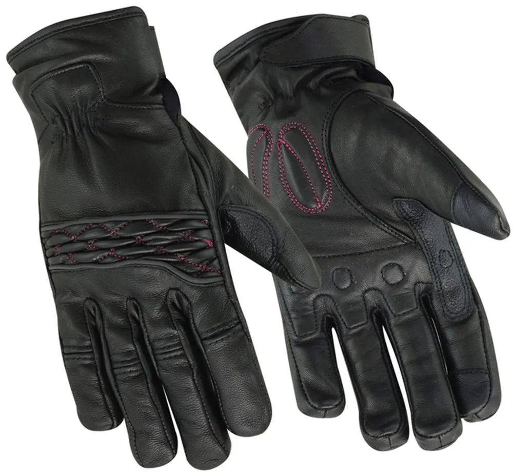 DS81 Women's Cruiser Glove (Black/Pink)
