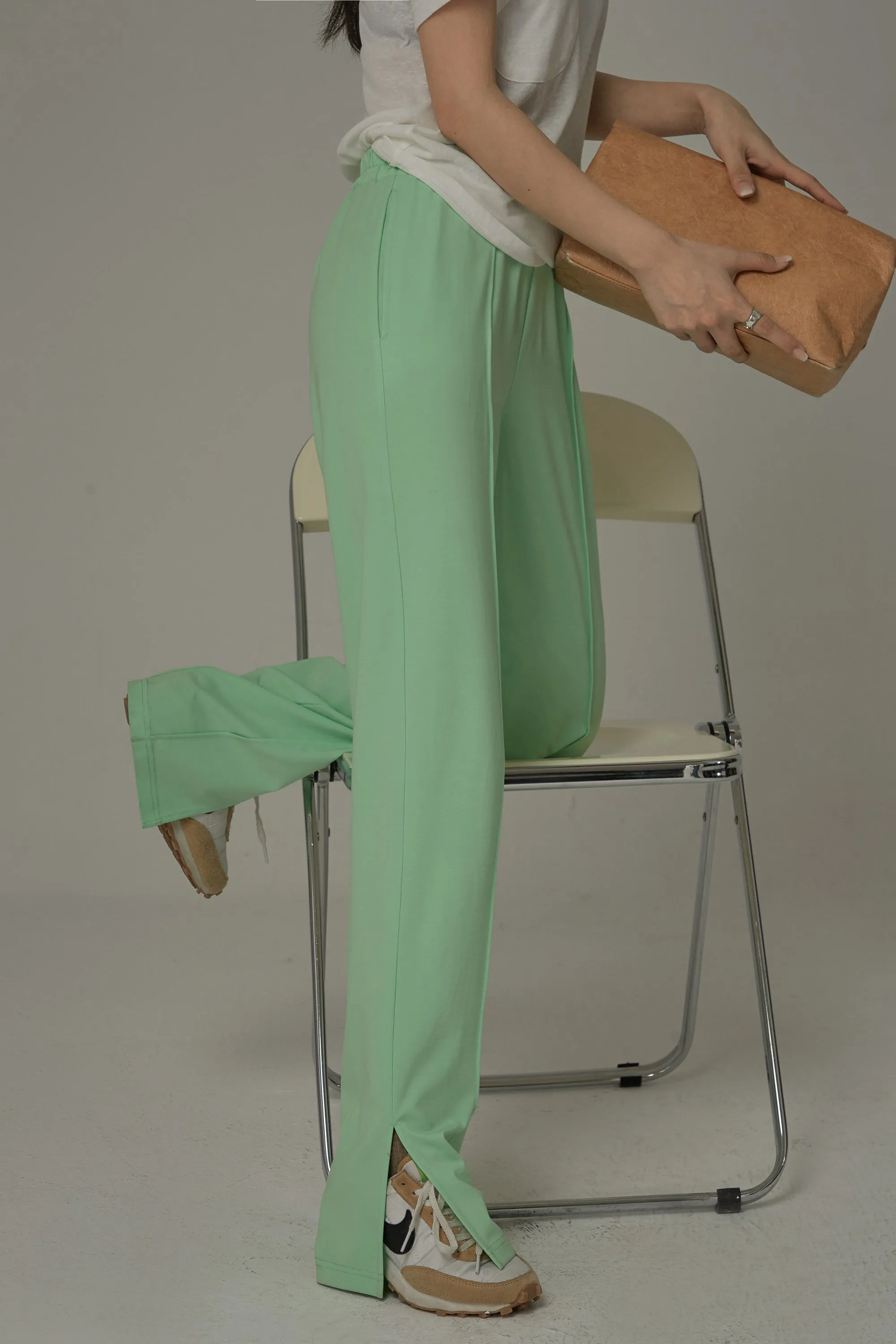 Flowy Fabric Summer Jogger Pants