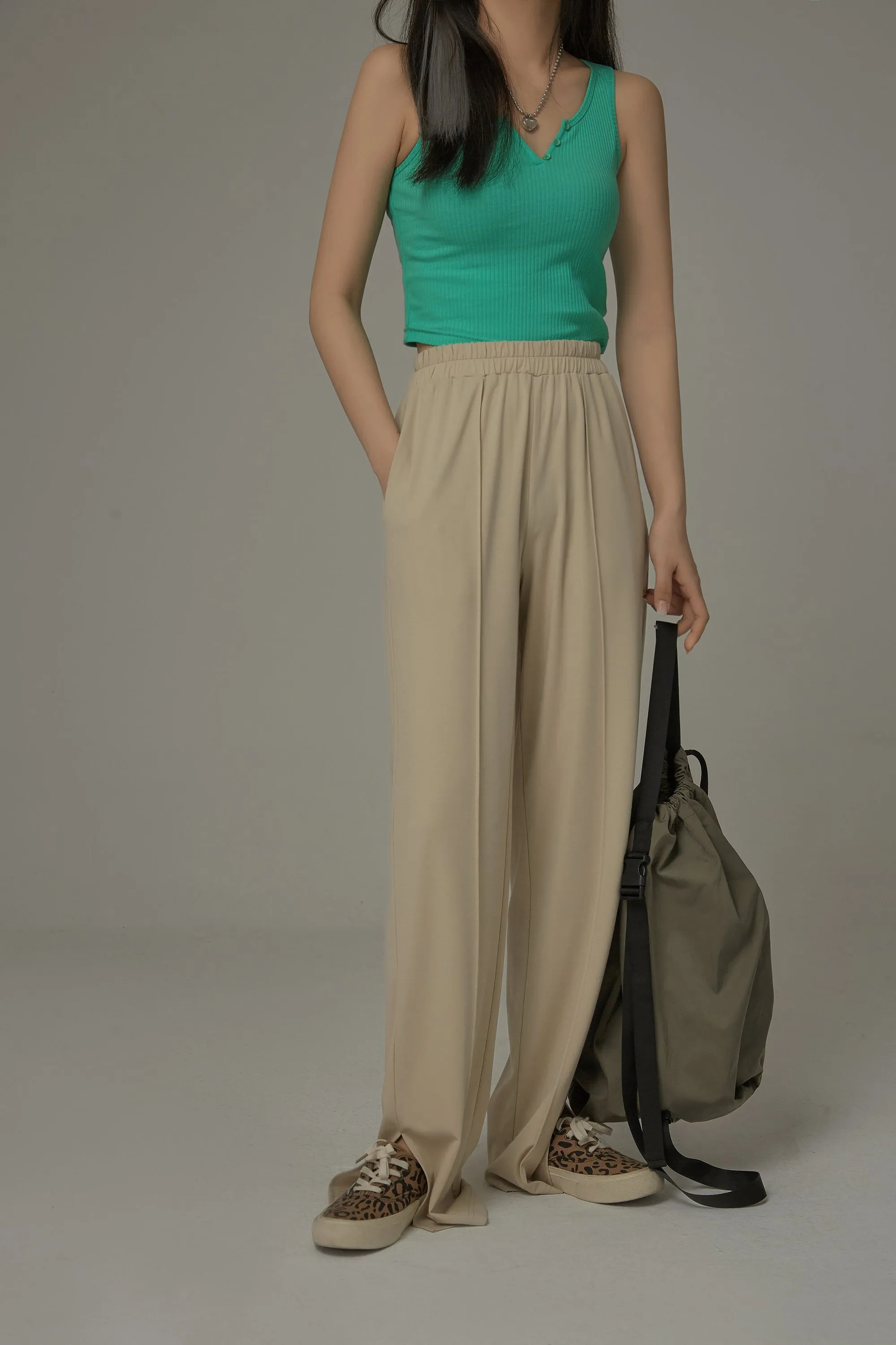 Flowy Fabric Summer Jogger Pants