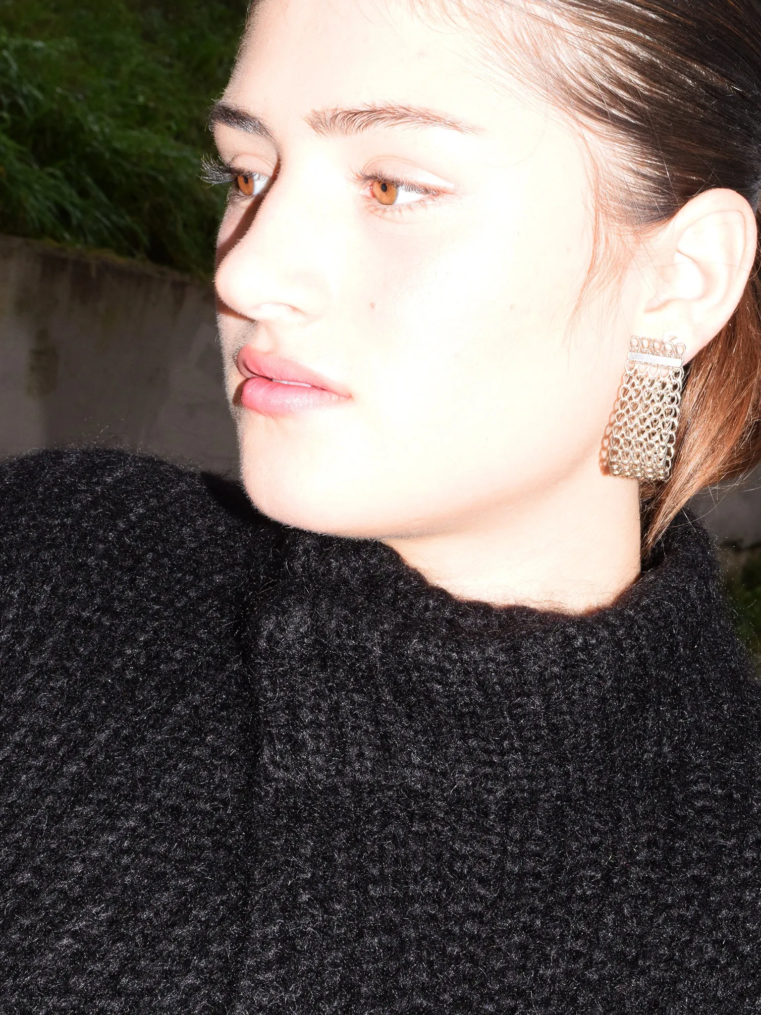 Iris knit Jacket, black