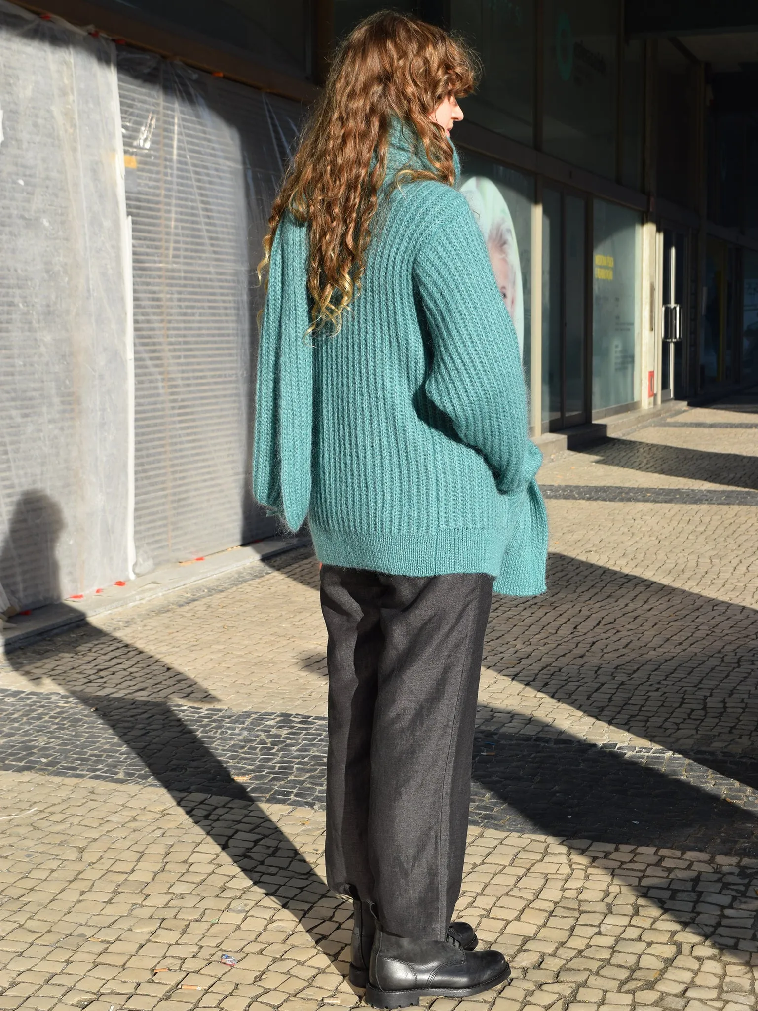 Iris knit Jacket, Green