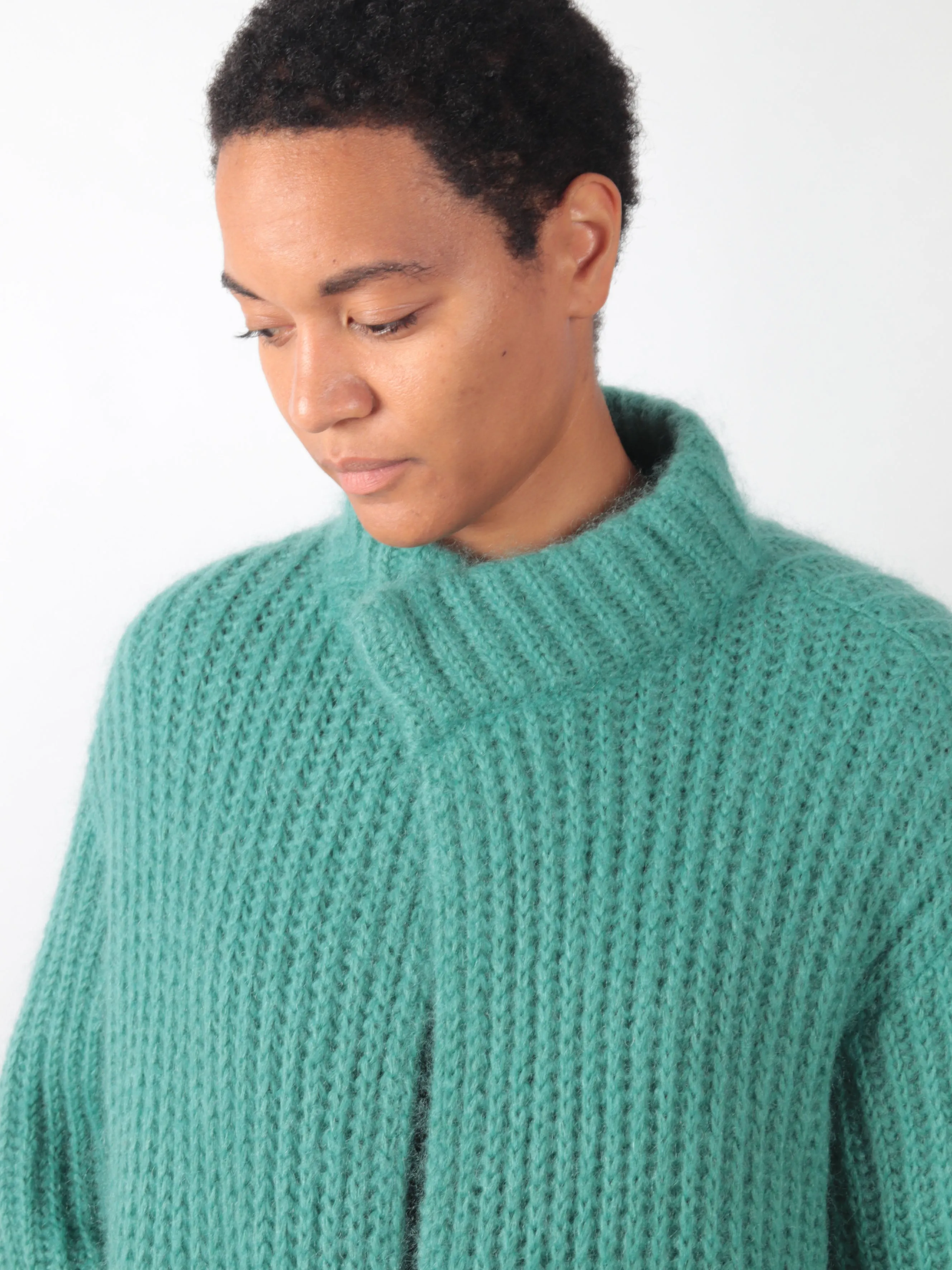 Iris knit Jacket, Green