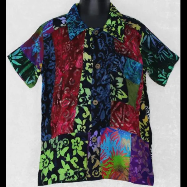 Kid's Patchwork Shirt (Ages: 4, 6, 8)