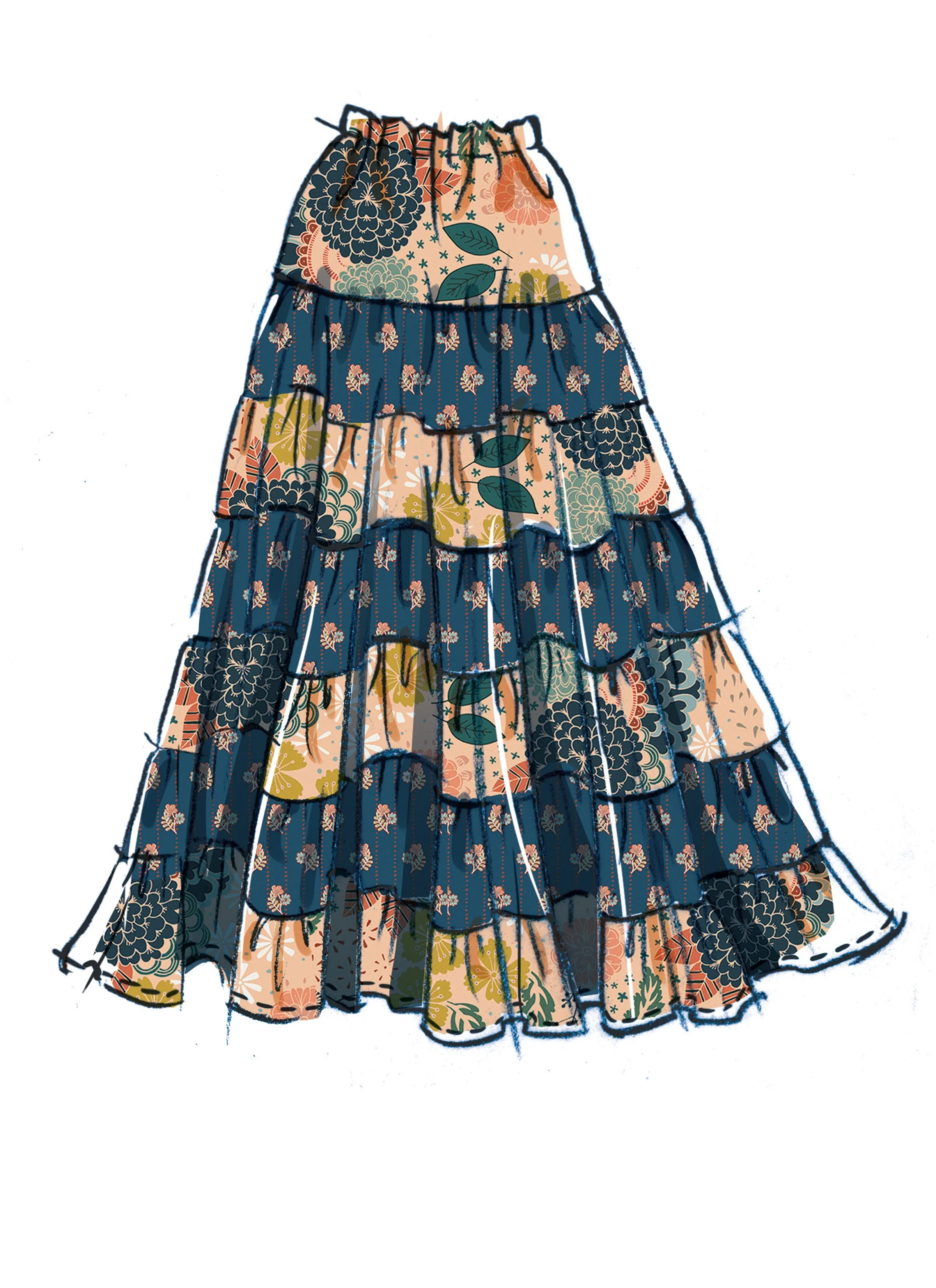 McCall's sewing pattern 8326 Skirts