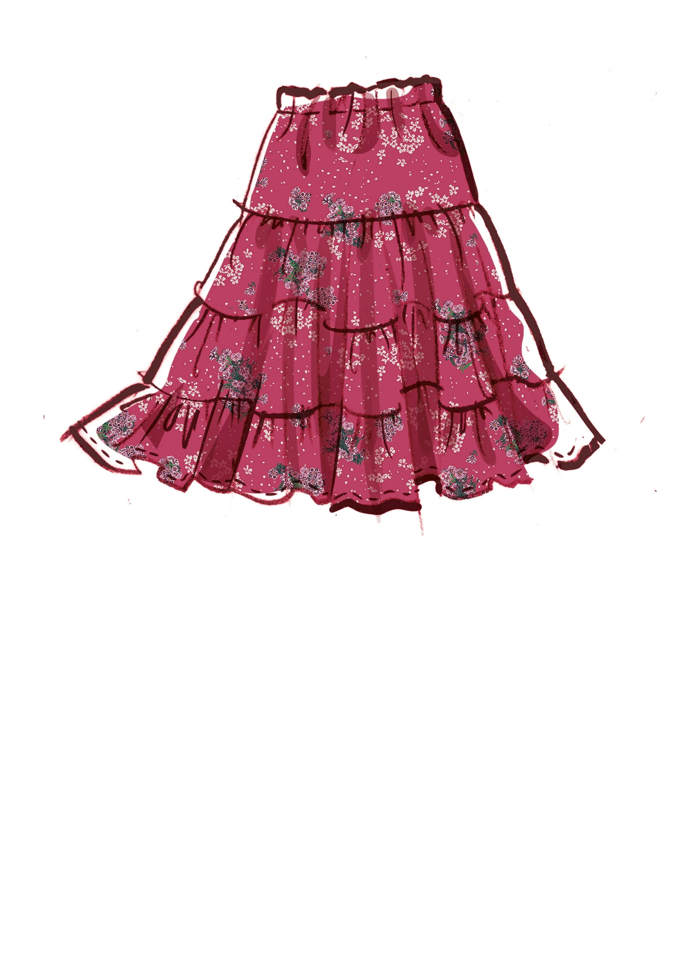 McCall's sewing pattern 8326 Skirts