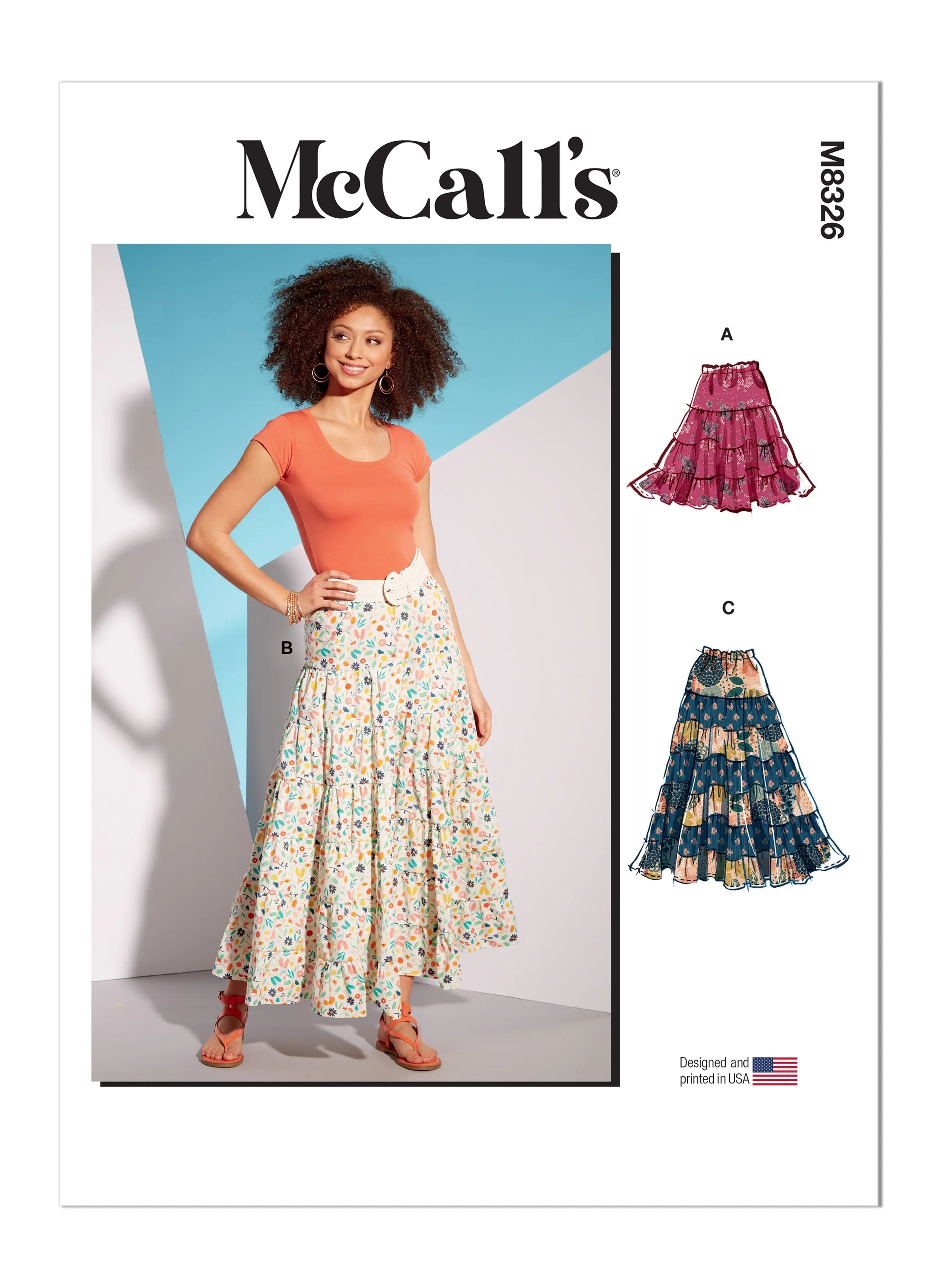 McCall's sewing pattern 8326 Skirts