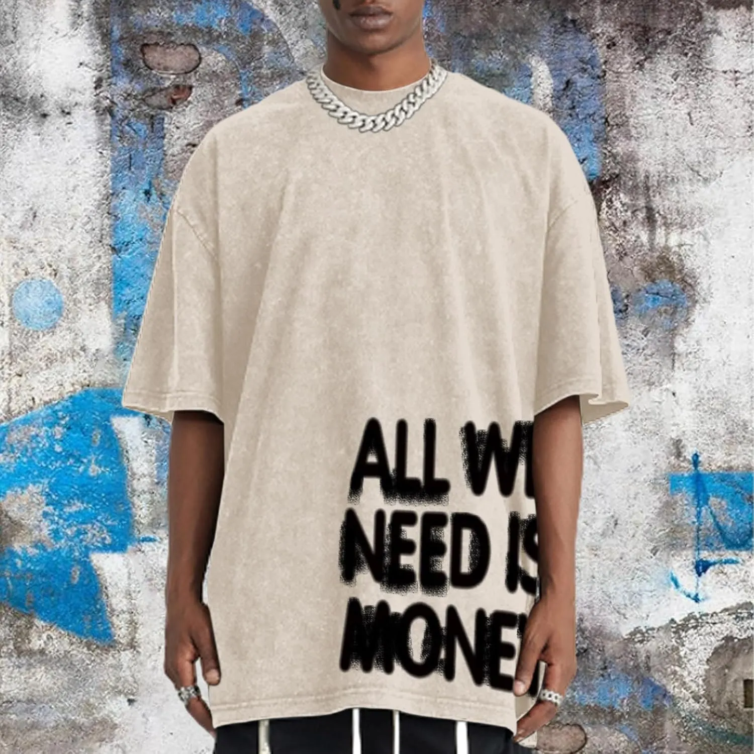 Mens Oversized Graphic Tees Streetwear Baggy Shirts Y2k Vintage Acid Wash Cotton Tshirt Harajuku Grunge Shirt Men