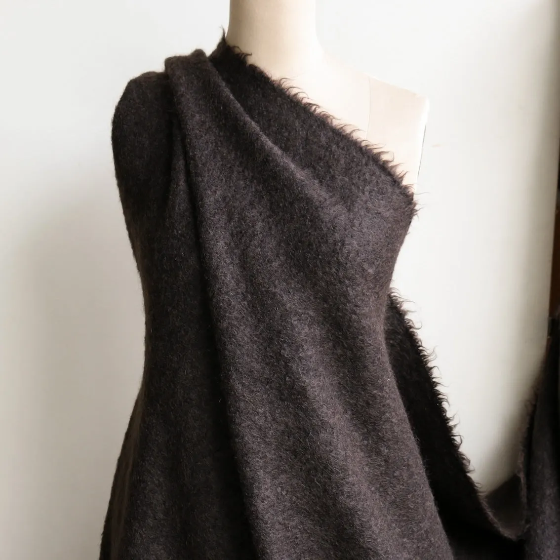 Mirabella Boucle Chocolate Double Sided