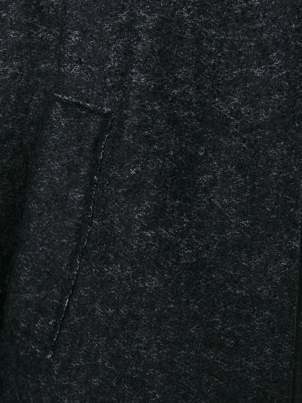 Mohair Zip Front Cape