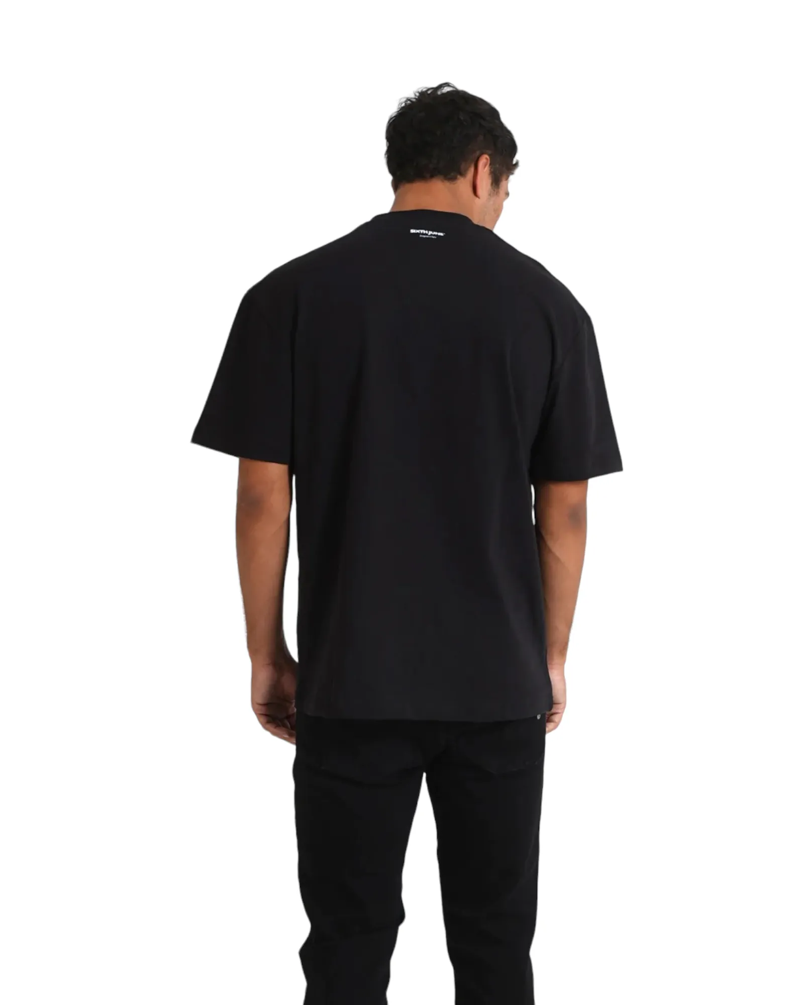 Oversized 3D Skeleton Tee