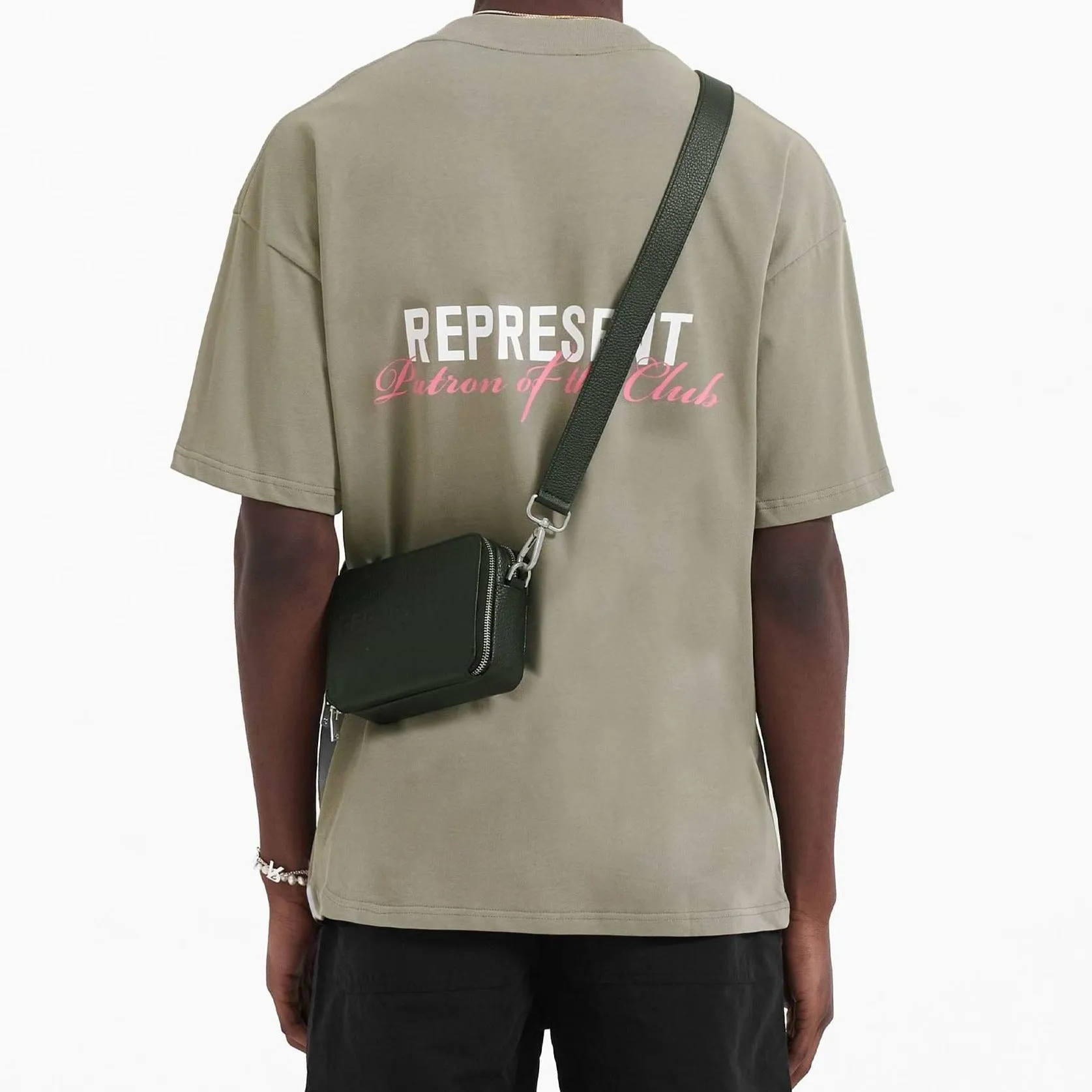 Represent Patron Of The Club Tee Khaki