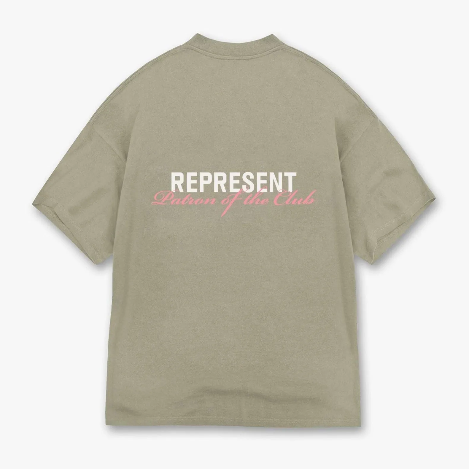 Represent Patron Of The Club Tee Khaki