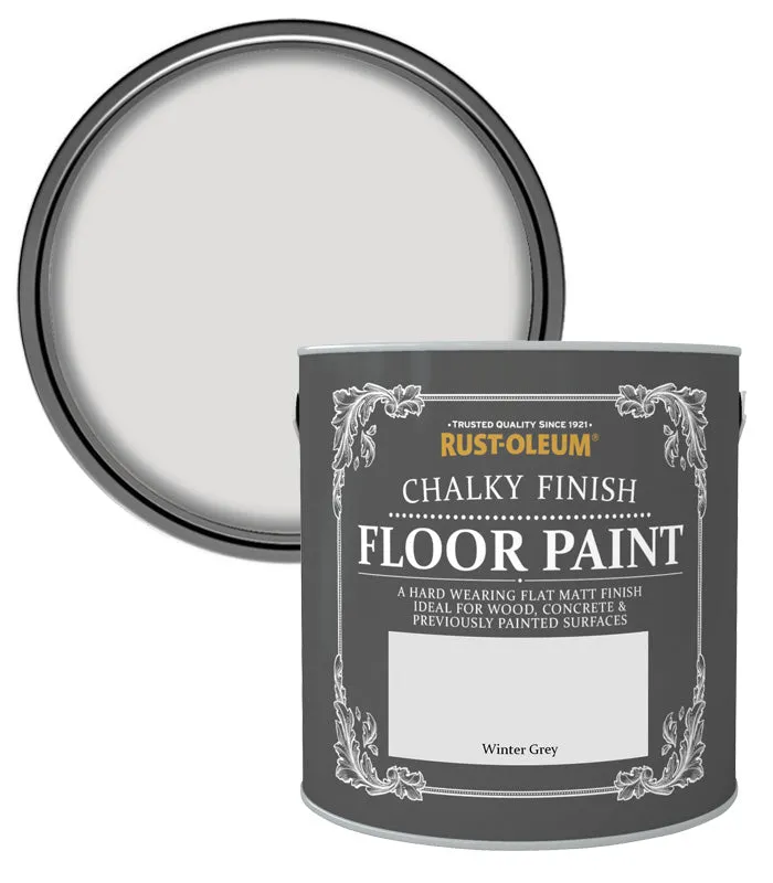Rust-Oleum Chalky Finish Floor Paint - 2.5L