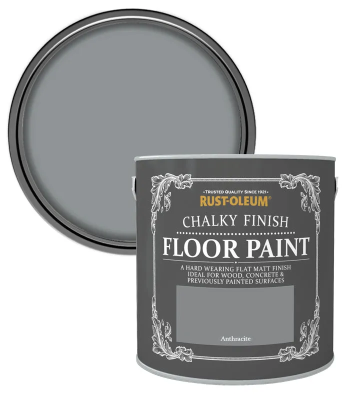 Rust-Oleum Chalky Finish Floor Paint - 2.5L