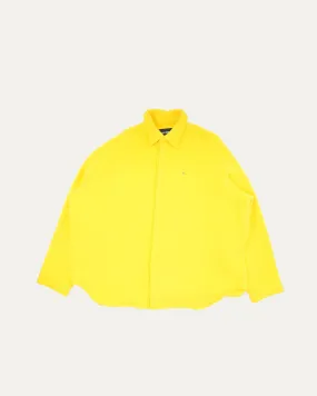 Slouchy Mohair-Blend Overshirt Coat
