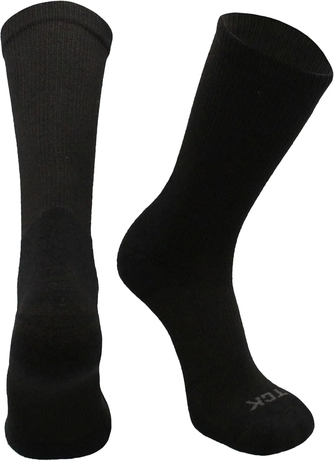 TCK Pickleball Socks for Men and Women Crew Sock Full Cushion with Moisture Wicking Yarn