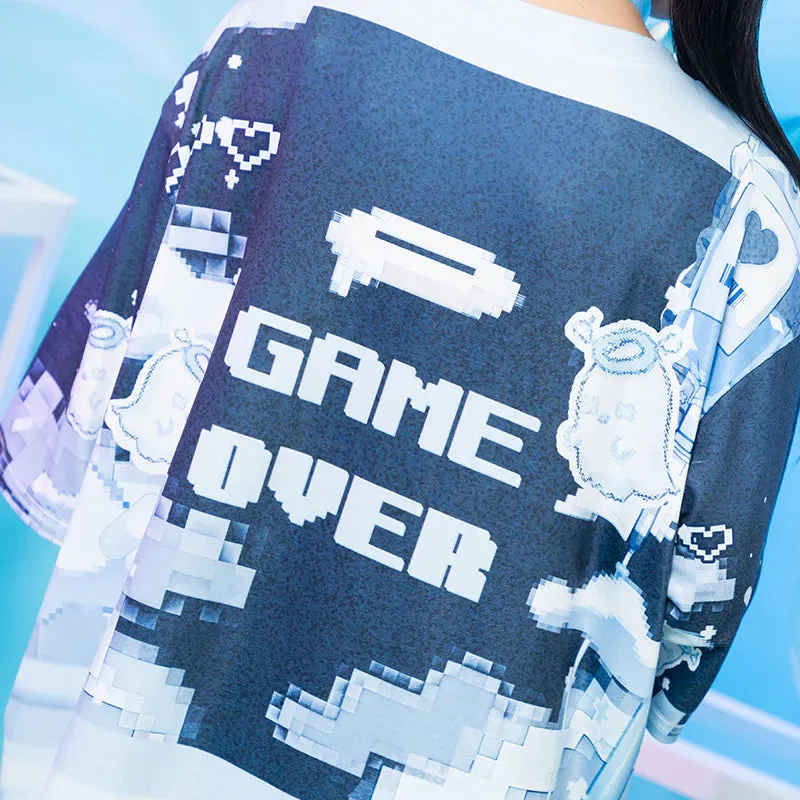 Tees- Oversized Game Girl Tees
