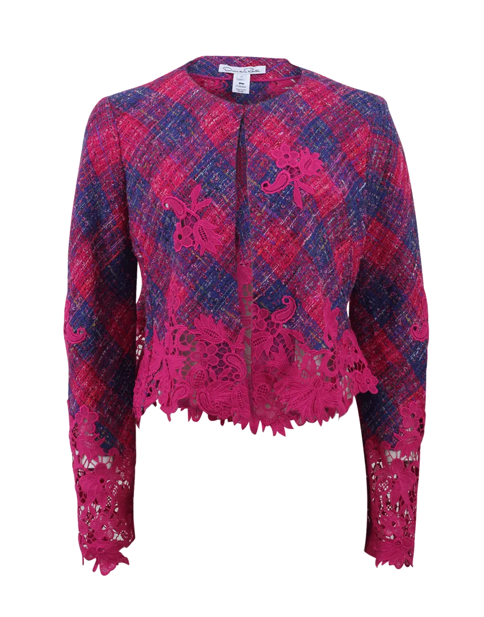 Tweed Lace Jacket