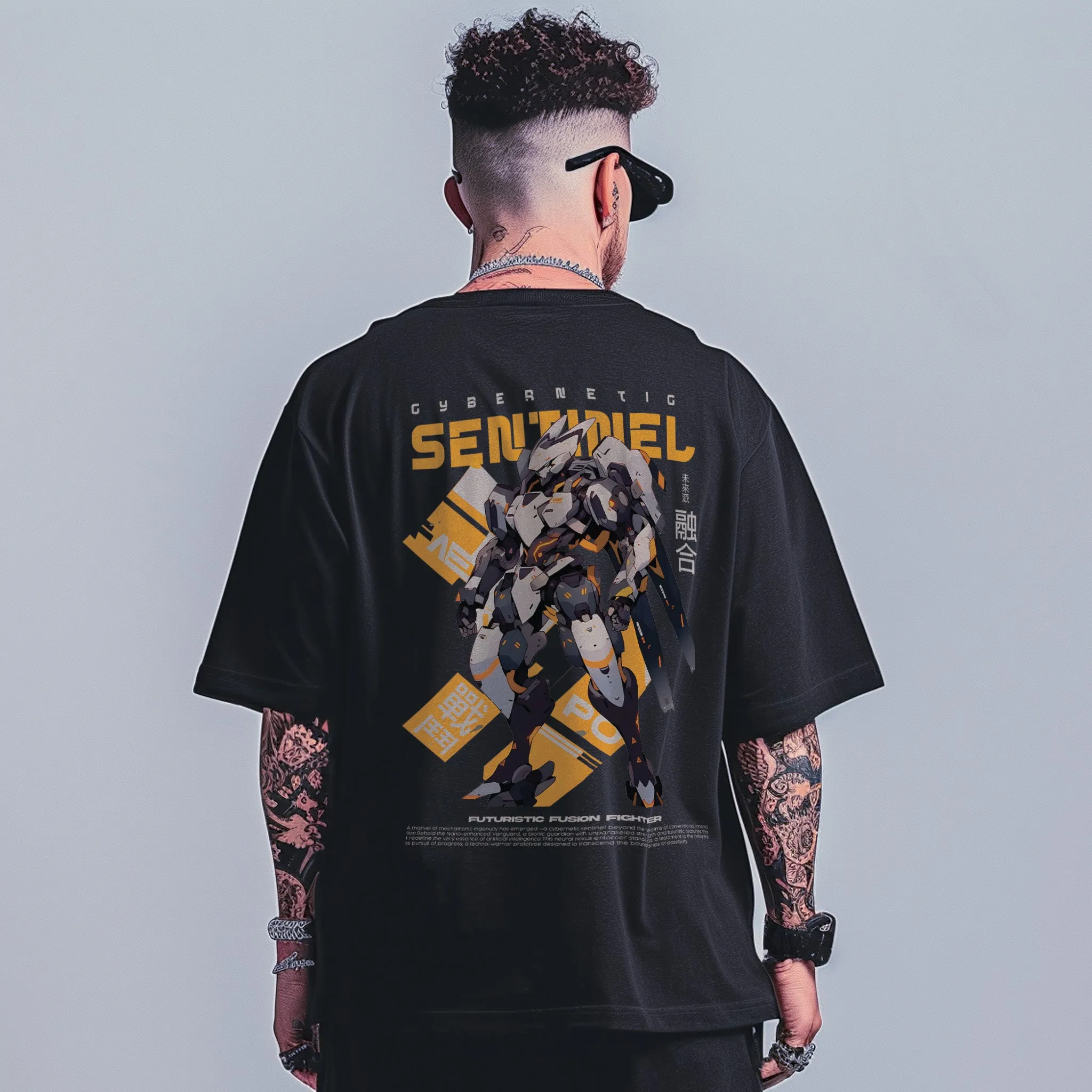 Unisex Sentinel Oversized Graphic Tees
