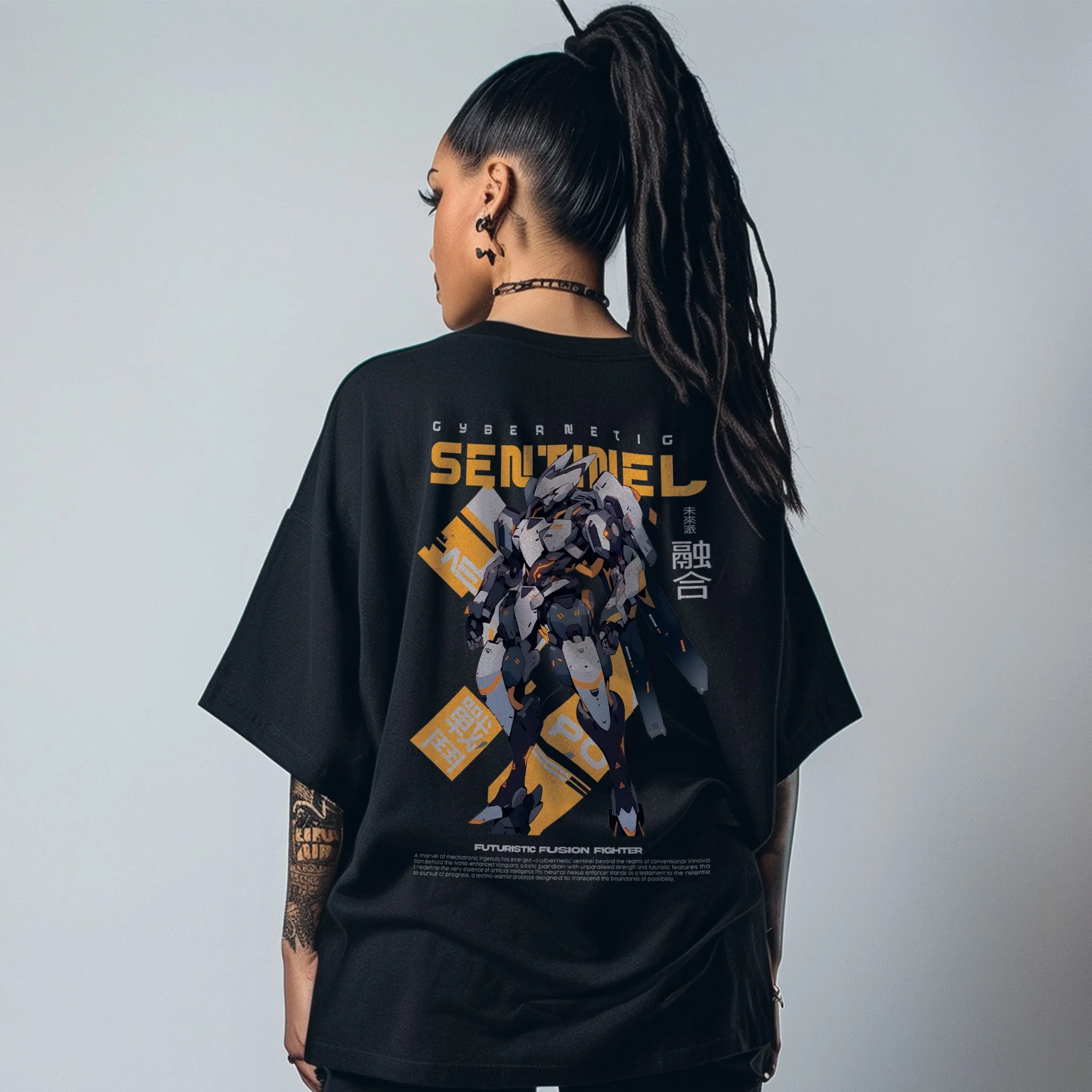 Unisex Sentinel Oversized Graphic Tees