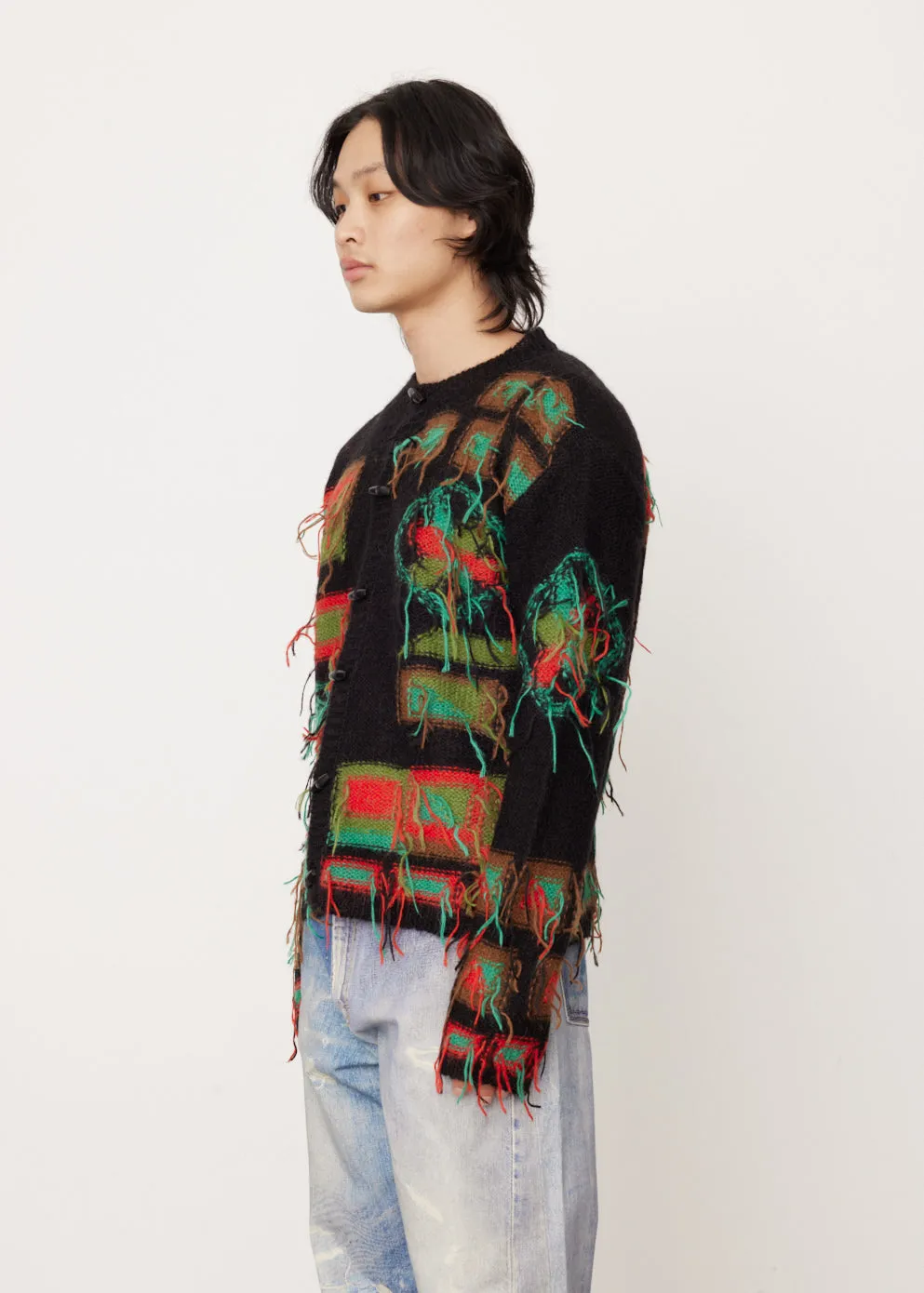 Village Intarsia Cardigan