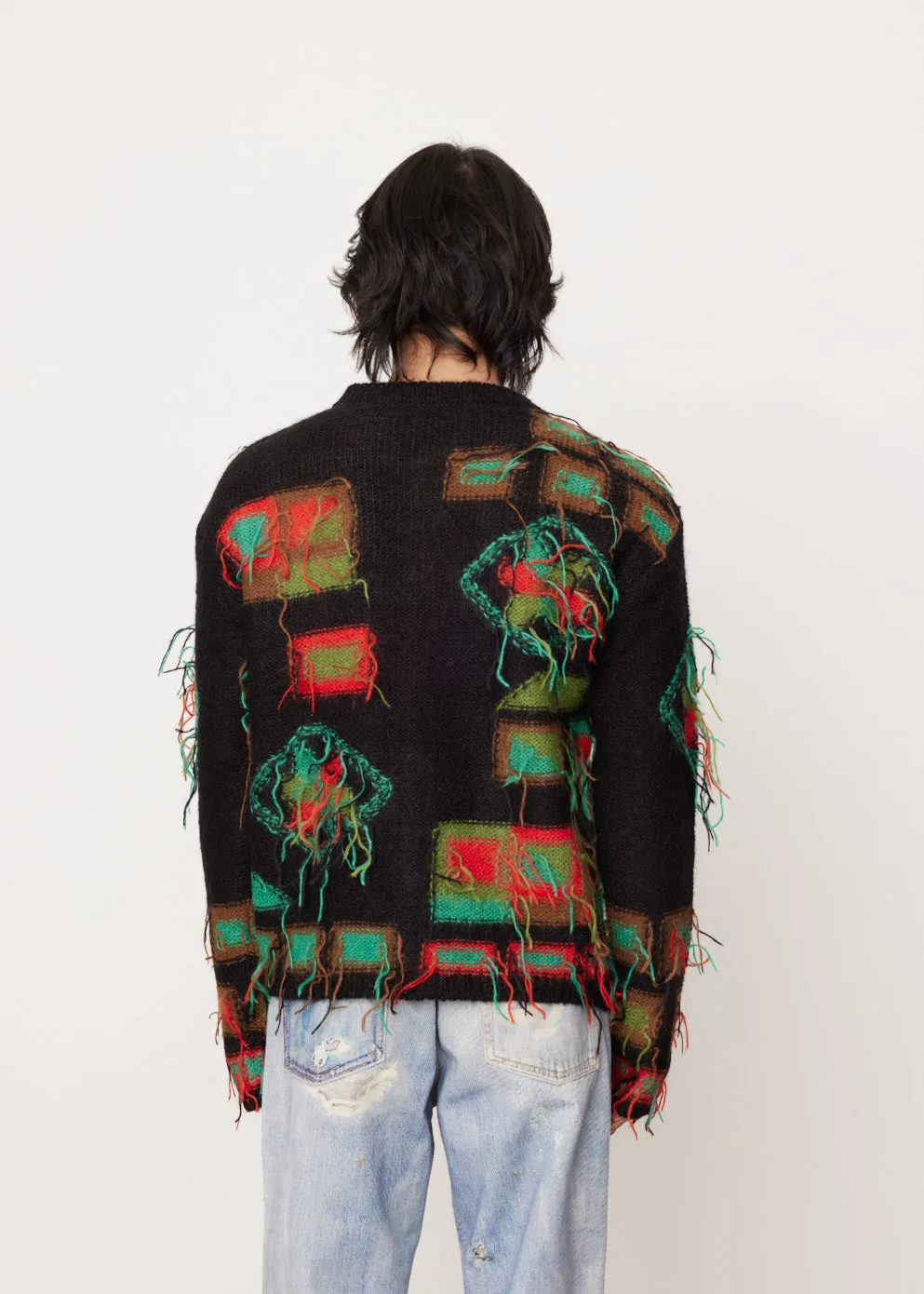 Village Intarsia Cardigan