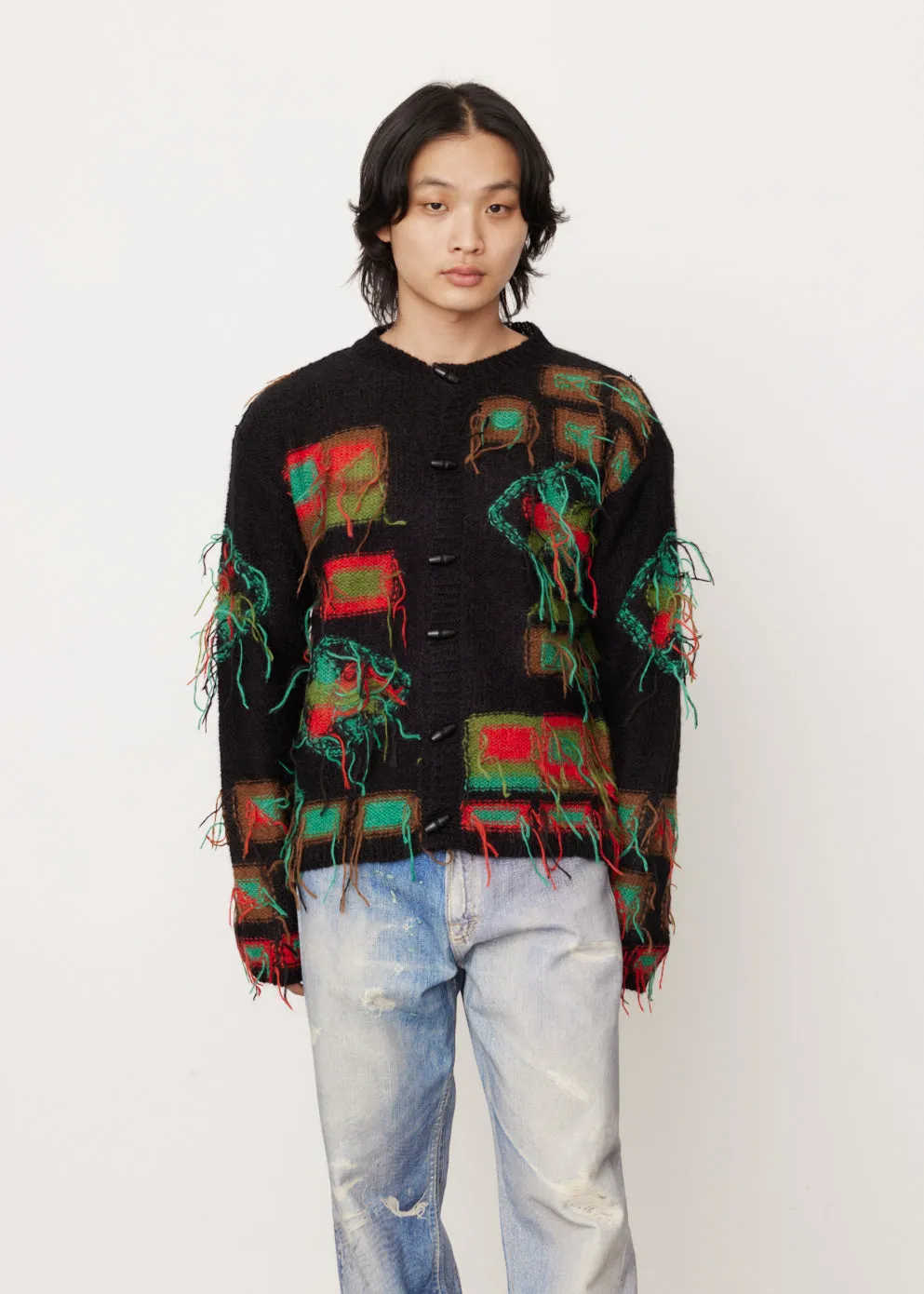 Village Intarsia Cardigan