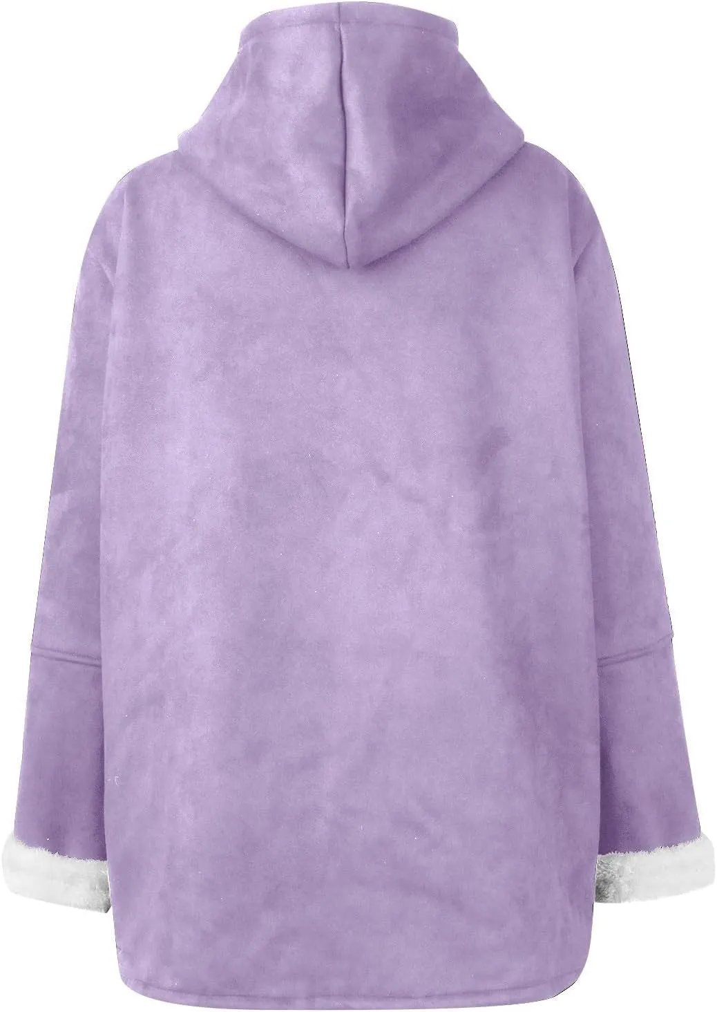 Winter Coats for Women 2023,Fuzzy Fleece Lined Sherpa Jacket Lapel Button Down Long Warm Parka Outerwear